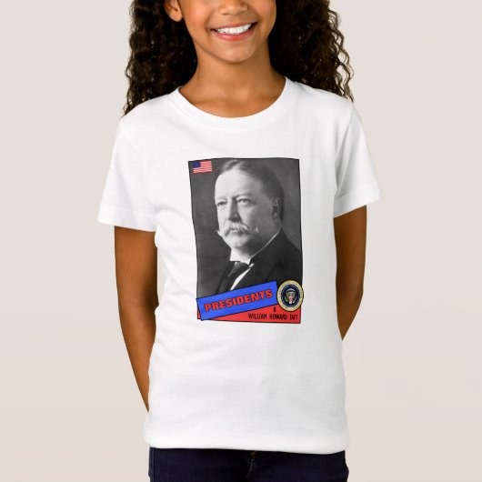 ウィリアム・ハワード・タフト 野球カード Tシャツ (正面)