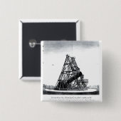 ウィリアム・ハーシェルの40の足の望遠鏡 缶バッジ (正面&裏面)