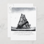 ウィリアム・ハーシェル四十足望遠鏡 ポストカード (正面/裏面)