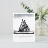 ウィリアム・ハーシェル四十足望遠鏡 ポストカード (スタンド正面)