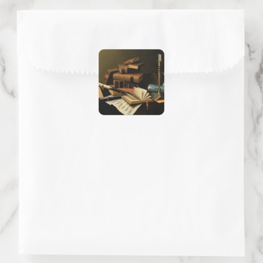 ウィリアム・ハーネットによる美術と文学, 絵画 スクエアシール (バッグ)