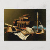 ウィリアム・ハーネットによる美術と文学, 絵画 ポストカード (正面)