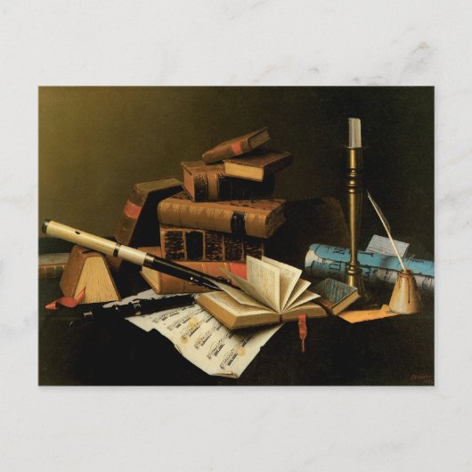 ウィリアム・ハーネットの美術と文学, ファインアート ポストカード (正面)