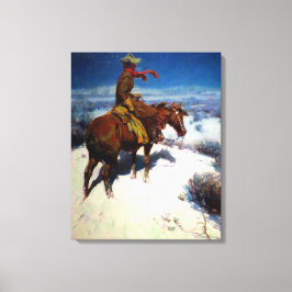 ウィリアム・ハーバート・ダントンによる孤独な夜の夜1913 キャンバスプリント