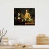 ウィリアム・ハービーがチャールズ1世に示した ポスター (キッチン)