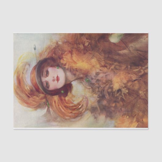 ウィリアム・バーリバルによる緑の瞳の誘惑 薄葉紙 (正面)