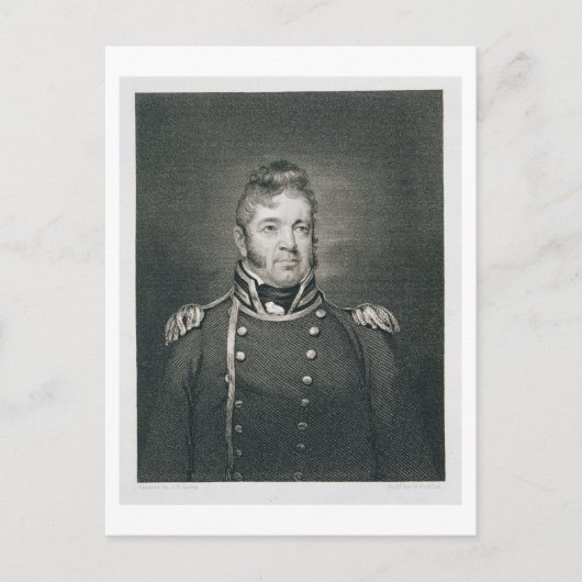 ウィリアム・バーンブリッジ（1774年～1833年）はジョージが彫った ポストカード (正面)