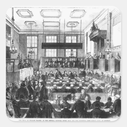 ウィリアム・パーマーの裁判 スクエアシール (正面)