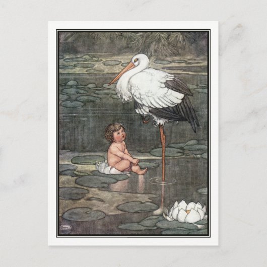 ウィリアム・ヒース・ロビンソのマーシュ・キングの娘 ポストカード (正面)