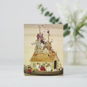 「ウィリアム・ヒース・ロビンソンによるノアの箱舟」 ポストカード (スタンド正面)