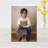 ウィリアム・ブグエローザ・ハースト・レッスン カード (黄色い花)