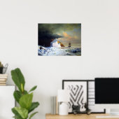 ウィリアム・ブラッドフォード北極夏 ポスター (ホームオフィス)