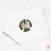 ウィリアム・ブレイクによって天使たちに守られたキリスト ラウンドシール (封筒)