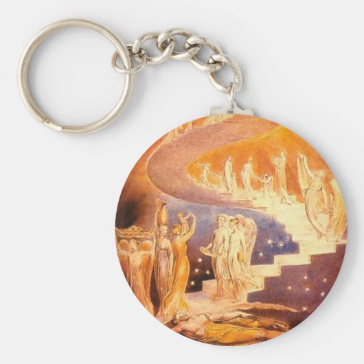 ウィリアム・ブレイクによるジェイコブの夢 キーホルダー (正面)