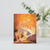 ウィリアム・ブレイクによるジェイコブの夢 ポストカード (スタンド正面)