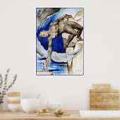 ウィリアム・ブレイクイラストレーション:ダンテの神のお笑い ポスター (キッチン)