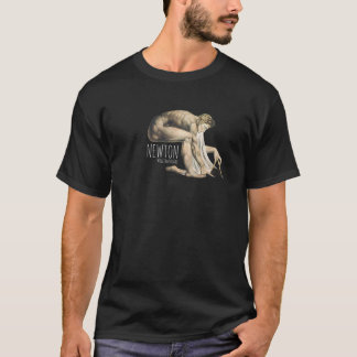 ウィリアム・ブレイク作 "ニュートン" (1795) Tシャツ