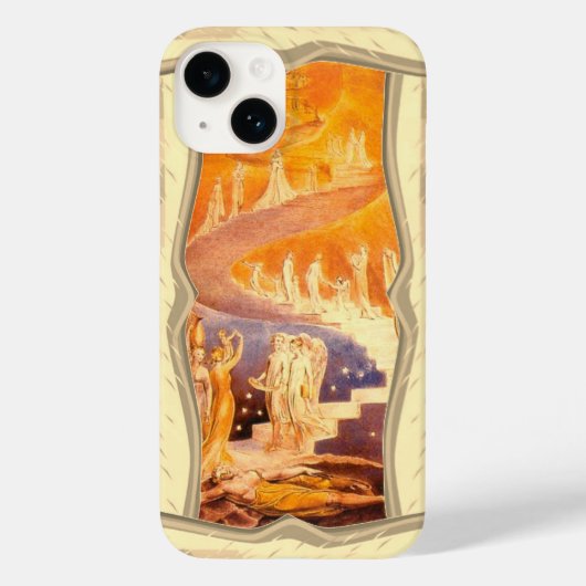 ウィリアム・ブレイク作『ヤコブの夢』 Case-Mate iPhoneケース (裏面)