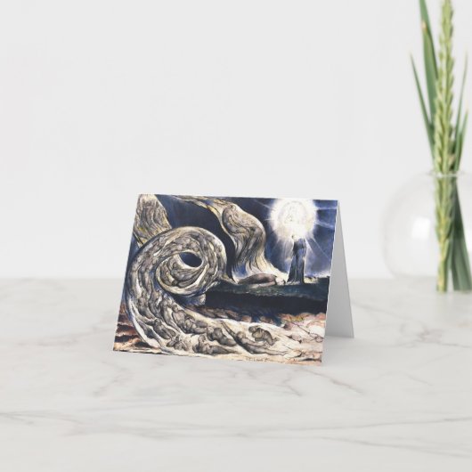 ウィリアム・ブレイク愛好家の旋風が地獄を描く カード (正面)