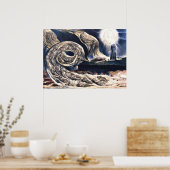 ウィリアム・ブレイク愛好家の旋風が地獄を描く ポスター (キッチン)