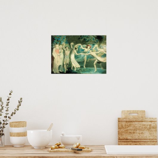 ウィリアム・ブレイク真夏の夜の夢のポスター ポスター (キッチン)