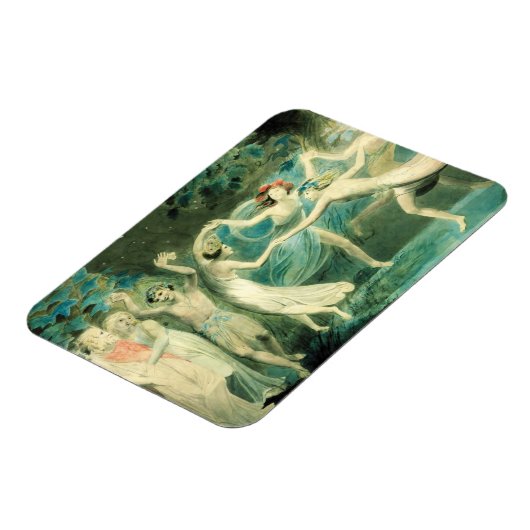 ウィリアム・ブレイク真夏の夜の夢 マグネット (左側)