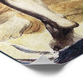 ウィリアム・ブレイク素晴らしレッド・ドラゴン ポスター (角)