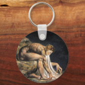 ウィリアム・ブレイク・アイザック・ニュートンキーチェーン キーホルダー (正面)