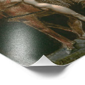 ウィリアム・ブレイク「アダムを裁く神」 フォトプリント            (角)