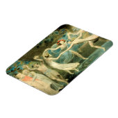 ウィリアム・ブレイク・オーベロン、ティターニア、ファイリー付きパック マグネット (左側)