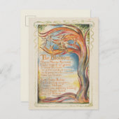 ウィリアム・ブレイク「ザ・ブロッサム」ポストカード ポストカード (正面/裏面)