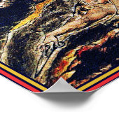 ウィリアム・ブレイク：デ・アントロ・ニンフェラム[ニンフの洞窟] ポスター (角)