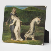 ウィリアム・ブレイク |ナオミはルースとオーパに懇願する フォトプラーク (側面)