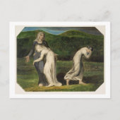 ウィリアム・ブレイク |ナオミはルースとオーパに懇願する ポストカード (正面)