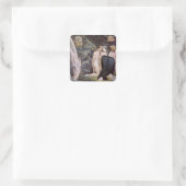 ウィリアム・ブレイク – ヘカテ – エニタルモンの喜びの夜 スクエアシール (バッグ)