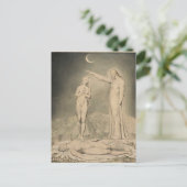 ウィリアム・ブレイク：ミルトンのパラダイス失った ポストカード (スタンド正面)