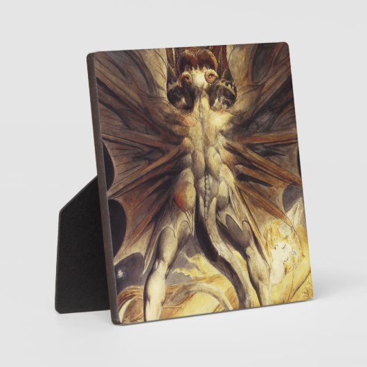 ウィリアム・ブレイク・レッド・ドラゴンプラーク フォトプラーク (正面)