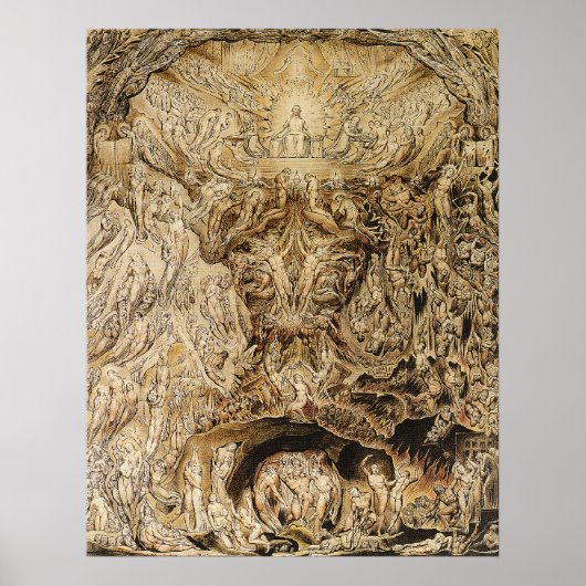 ウィリアム・ブレイク：最後の審判のビジョン ポスター (正面)