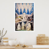 ウィリアム・ブレイク：朝の星が歌った時… ポスター (キッチン)