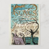 ウィリアム・ブレイク |無垢の歌,タイトルページ ポストカード (正面)
