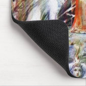 ウィリアム・ブレイク:神の御座の前 マウスパッド (コーナー)