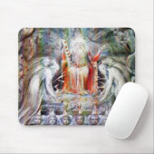 ウィリアム・ブレイク:神の御座の前 マウスパッド (マウス)