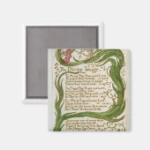 ウィリアム・ブレイク |神像、Inの歌から マグネット (正面/裏面)