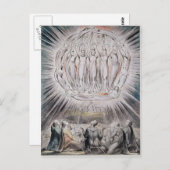 ウィリアム・ブレイク – 羊飼いに現れる天使 ポストカード (正面/裏面)