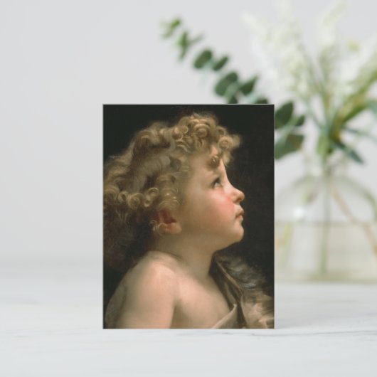 ウィリアム・ブーゲレアの子としての聖ヨハネのバプテスト ポストカード (スタンド正面)