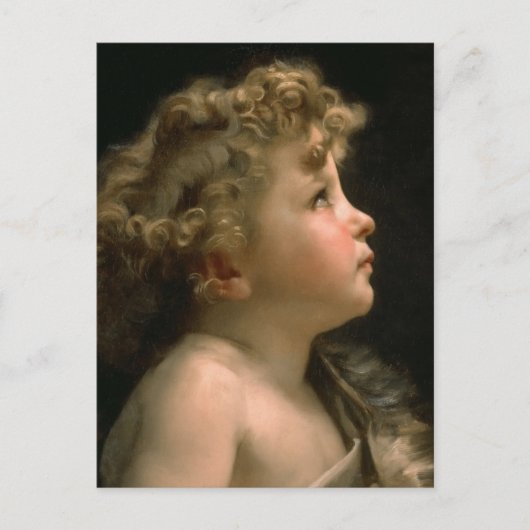 ウィリアム・ブーゲレアの子としての聖ヨハネのバプテスト ポストカード (正面)