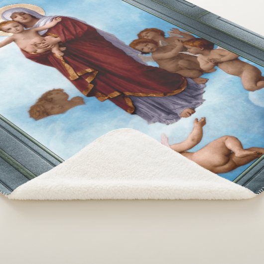 ウィリアム・ブーゲローによる天使たちの婦人 シェルパブランケット (3/4)