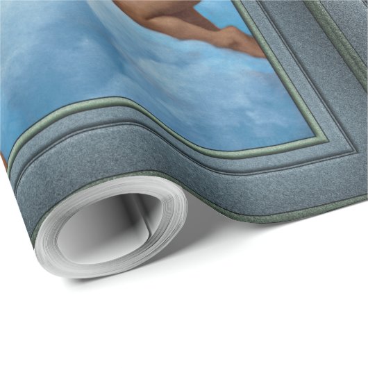 ウィリアム・ブーゲローによる天使たちの婦人 ラッピングペーパー (ロールコーナー)