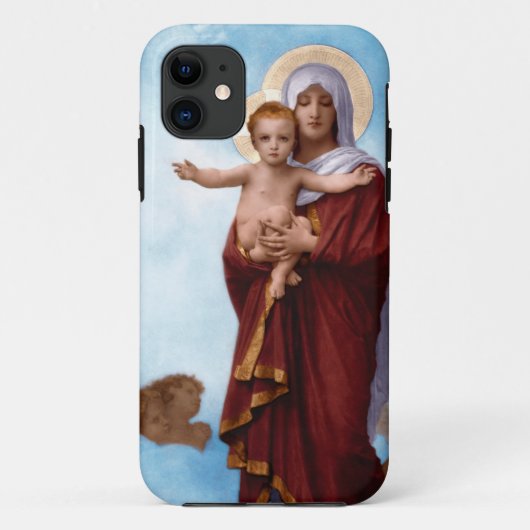 ウィリアム・ブーゲローによる天使たちの婦人 Case-Mate iPhoneケース (裏面)