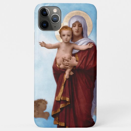 ウィリアム・ブーゲローによる天使たちの婦人 Case-Mate iPhoneケース (裏面)